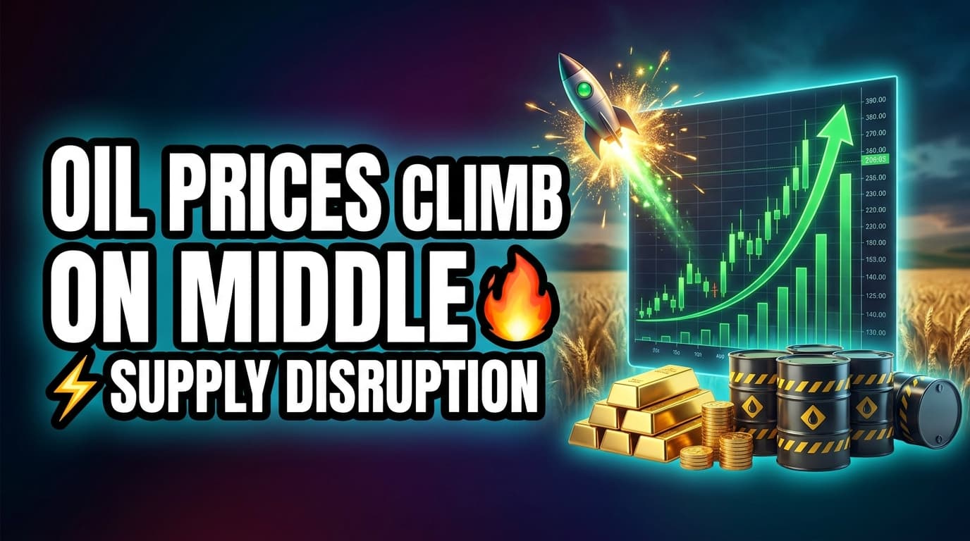 Oil Prices Climb on Middle East Supply Disruption Worries