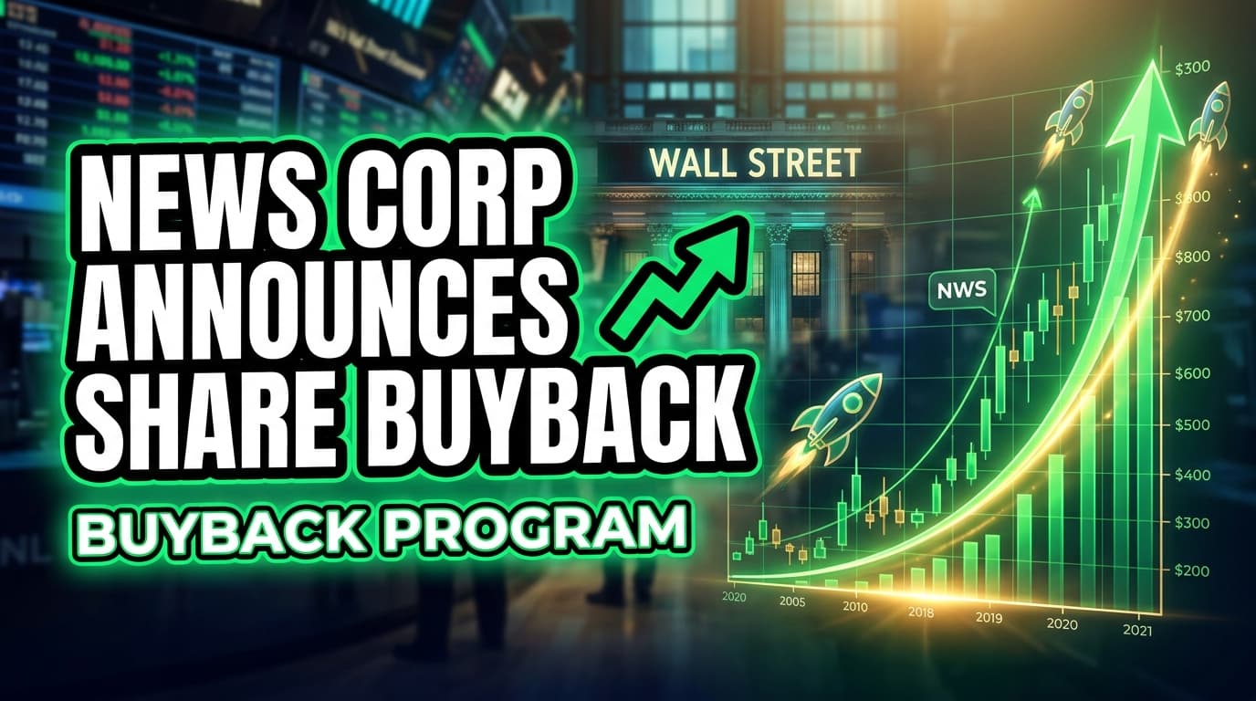 News Corp Announces Share Buyback Program for Nasdaq-Listed Shares