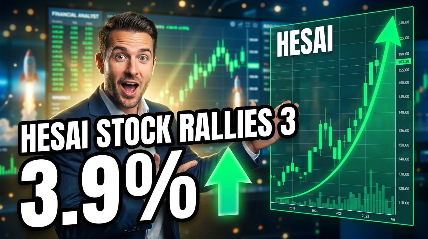 Hesai Stock Rallies 3.9% Following Strong Q2 2026 Earnings