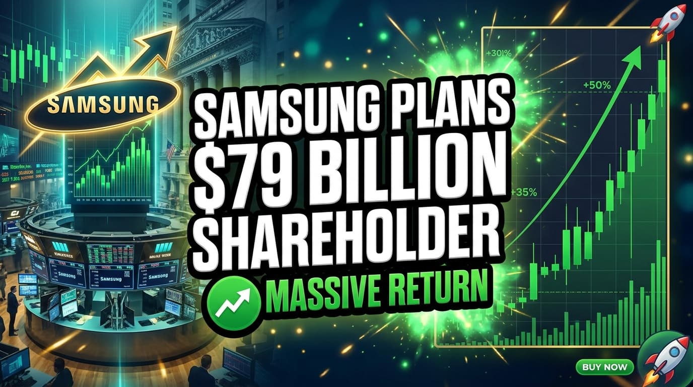 Samsung Plans $79 Billion Shareholder Return Package