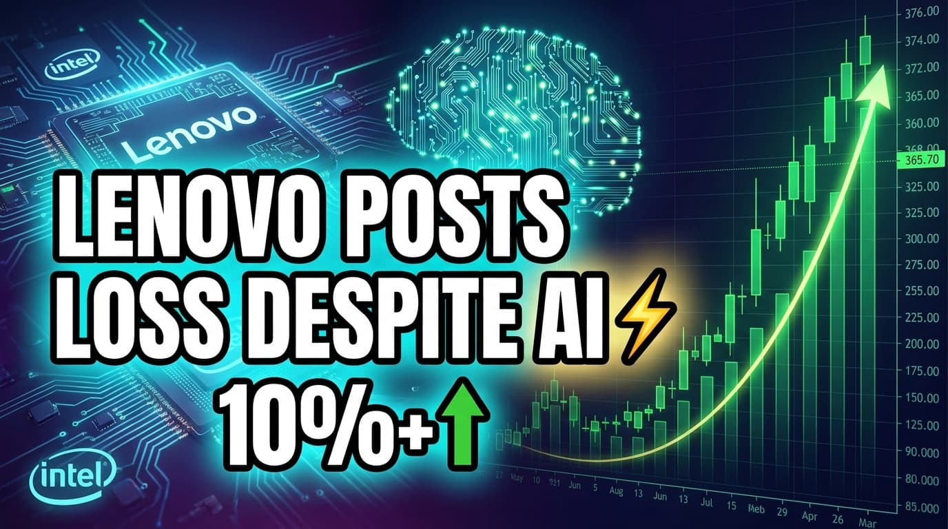Lenovo Posts Loss Despite AI Hardware Boom, Intel Also Invests