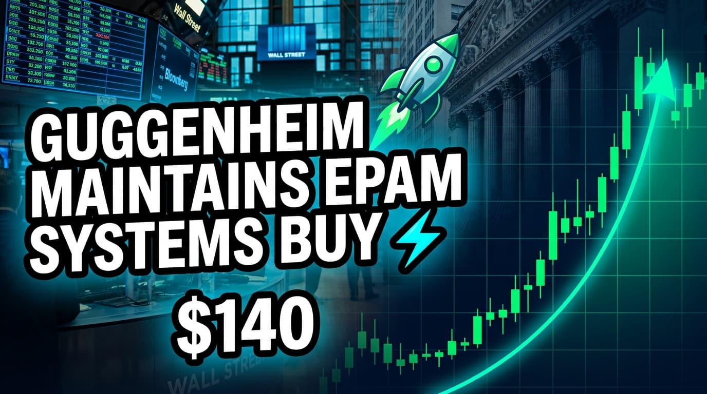 Guggenheim Maintains EPAM Systems Buy Rating, Lowers Price Target to $140