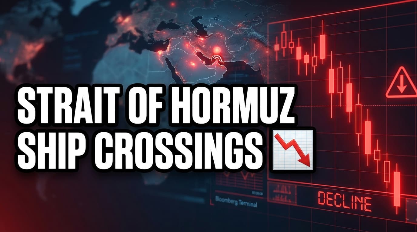 Strait of Hormuz Ship Crossings Decline Amid US-Iran Tensions