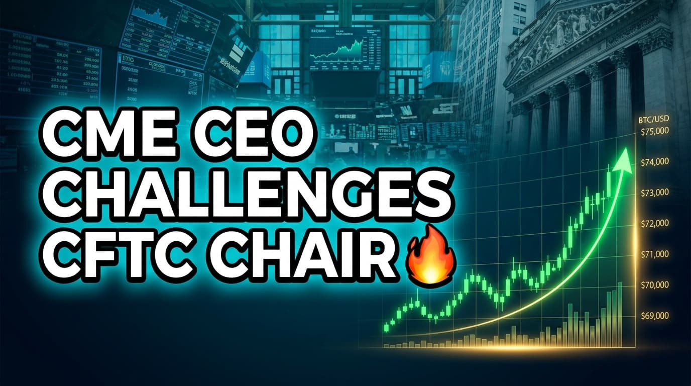 CME CEO Challenges CFTC Chair on Prediction Market Oversight Scope