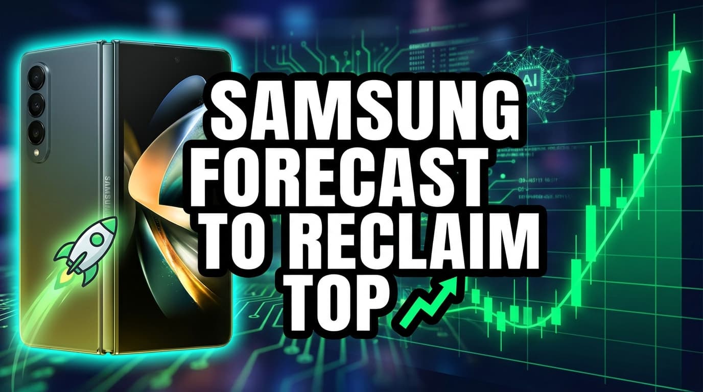 Samsung Forecast to Reclaim Top Smartphone Market Share Amid Downturn
