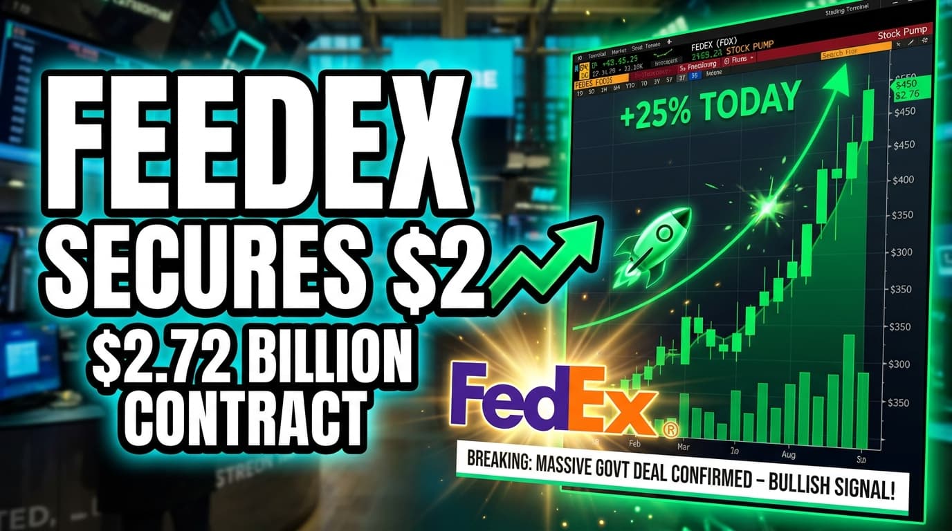 FedEx Secures $2.72 Billion Government Contract Modification