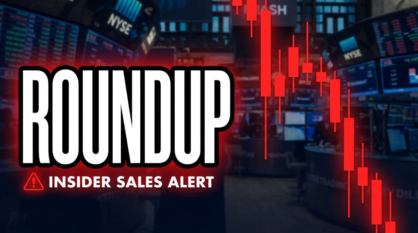 Roundup: Insider stock sales — What You Need to Know