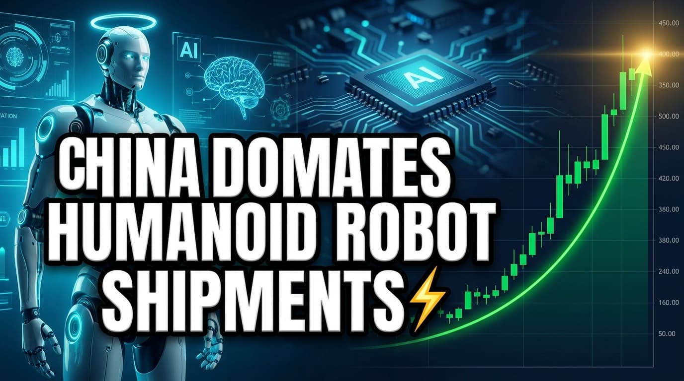 China Dominates Humanoid Robot Shipments, Reshaping Global Manufacturing