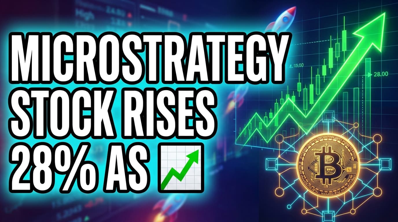 MicroStrategy Stock Rises 28% as Bitcoin Holdings Turn Profitable