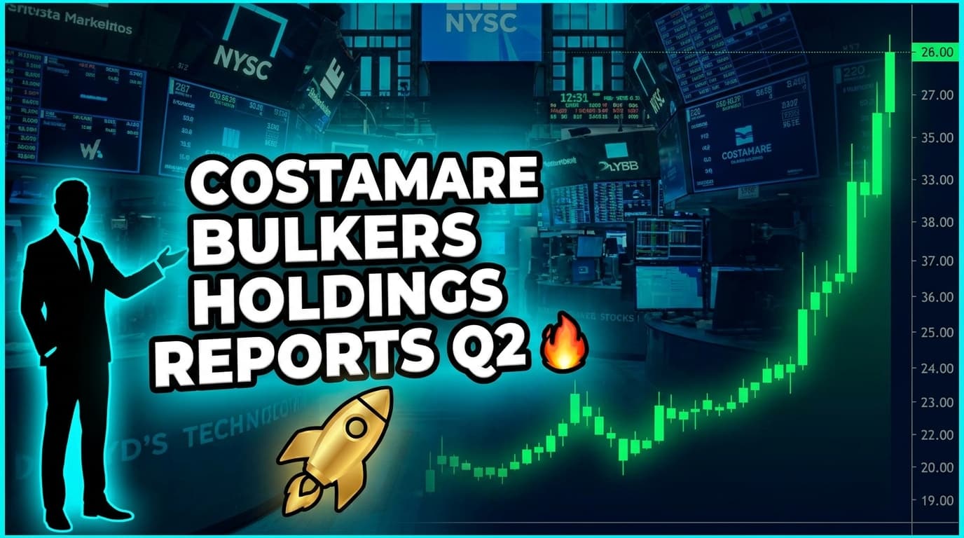 Costamare Bulkers Holdings Reports Q2 2026 Financial Results