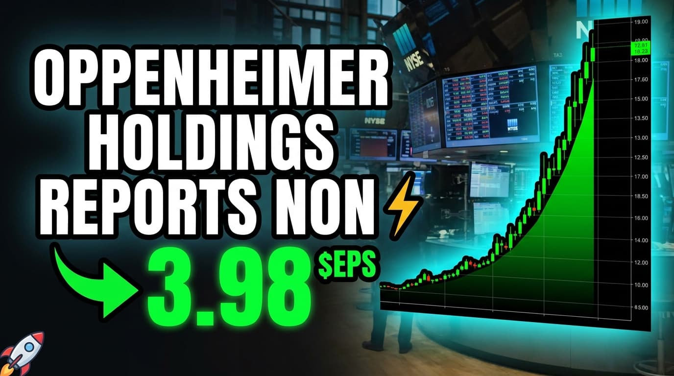 Oppenheimer Holdings Reports Non-GAAP EPS of $3.98, Revenue of $272.67M