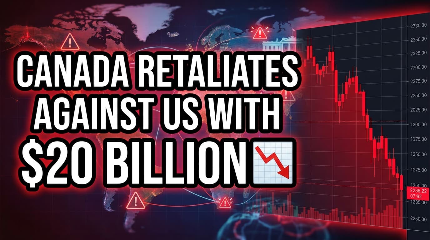 Canada Retaliates Against US with $20 Billion in Counter-Tariffs
