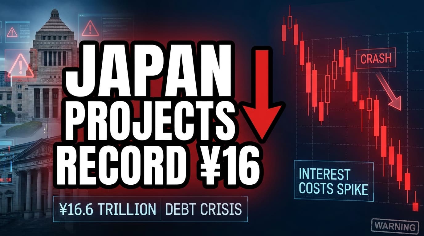 Japan Projects Record ¥16.6 Trillion Interest Costs for FY2027 Amid Surging Borrowing Expenses
