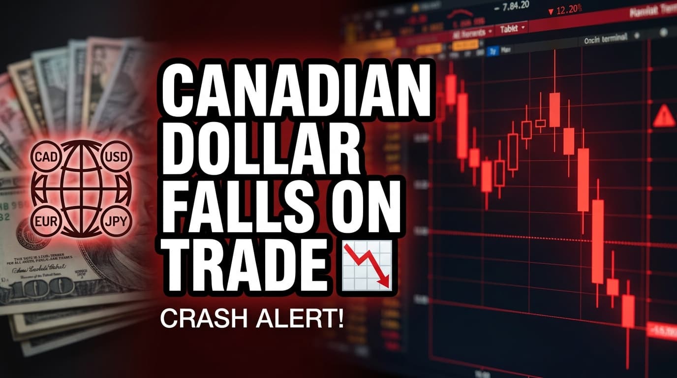 Canadian Dollar Falls on Trade Rift Concerns