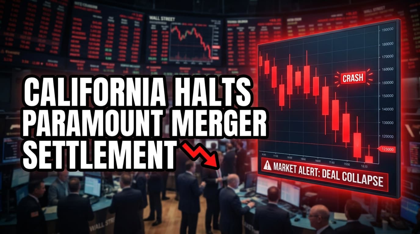 California Halts Paramount Merger Settlement Discussions