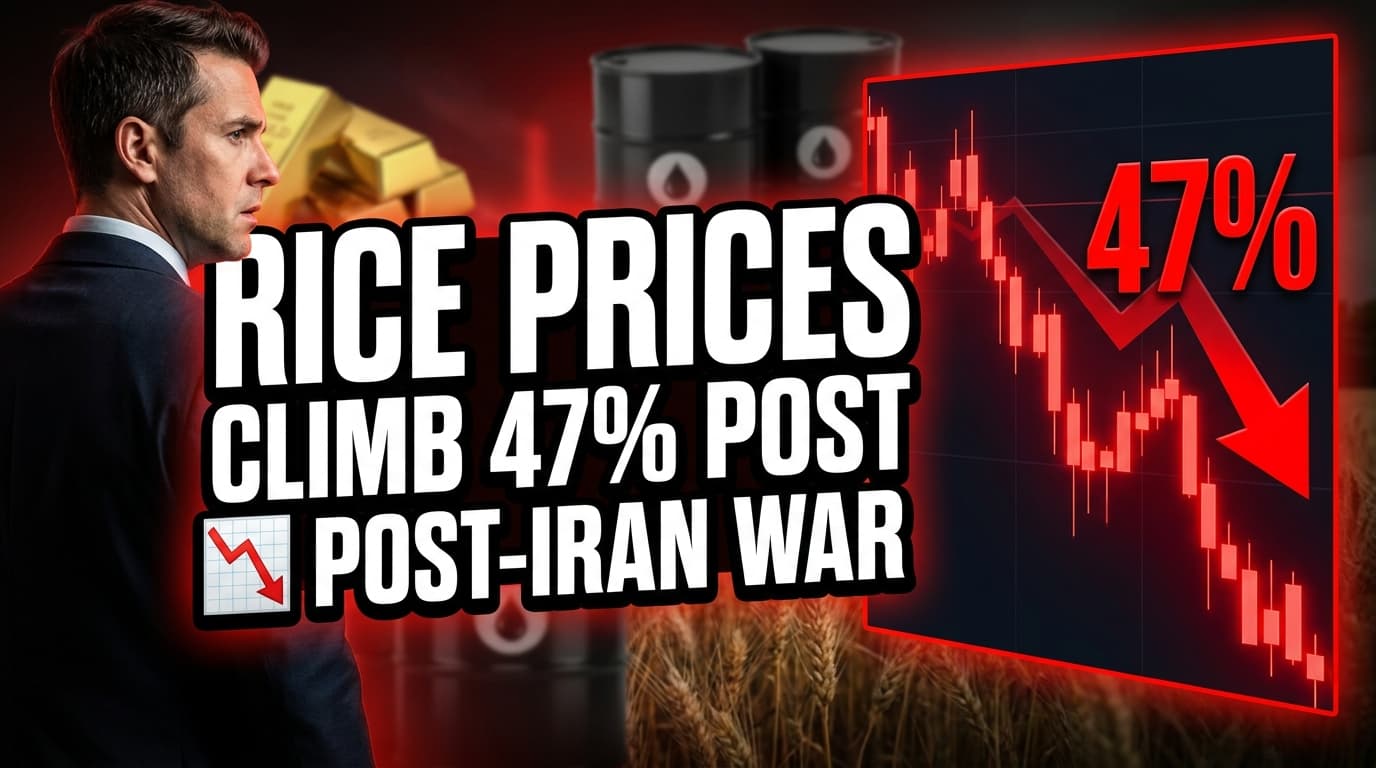 Rice Prices Climb 47% Post-Iran War, Threatening Global Stability