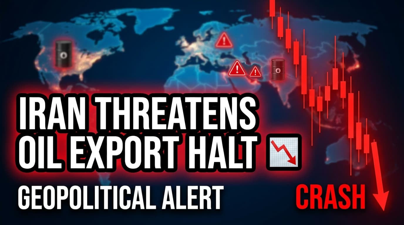 Iran Threatens Oil Export Halt, Nuclear Policy Shift Amid US Tensions