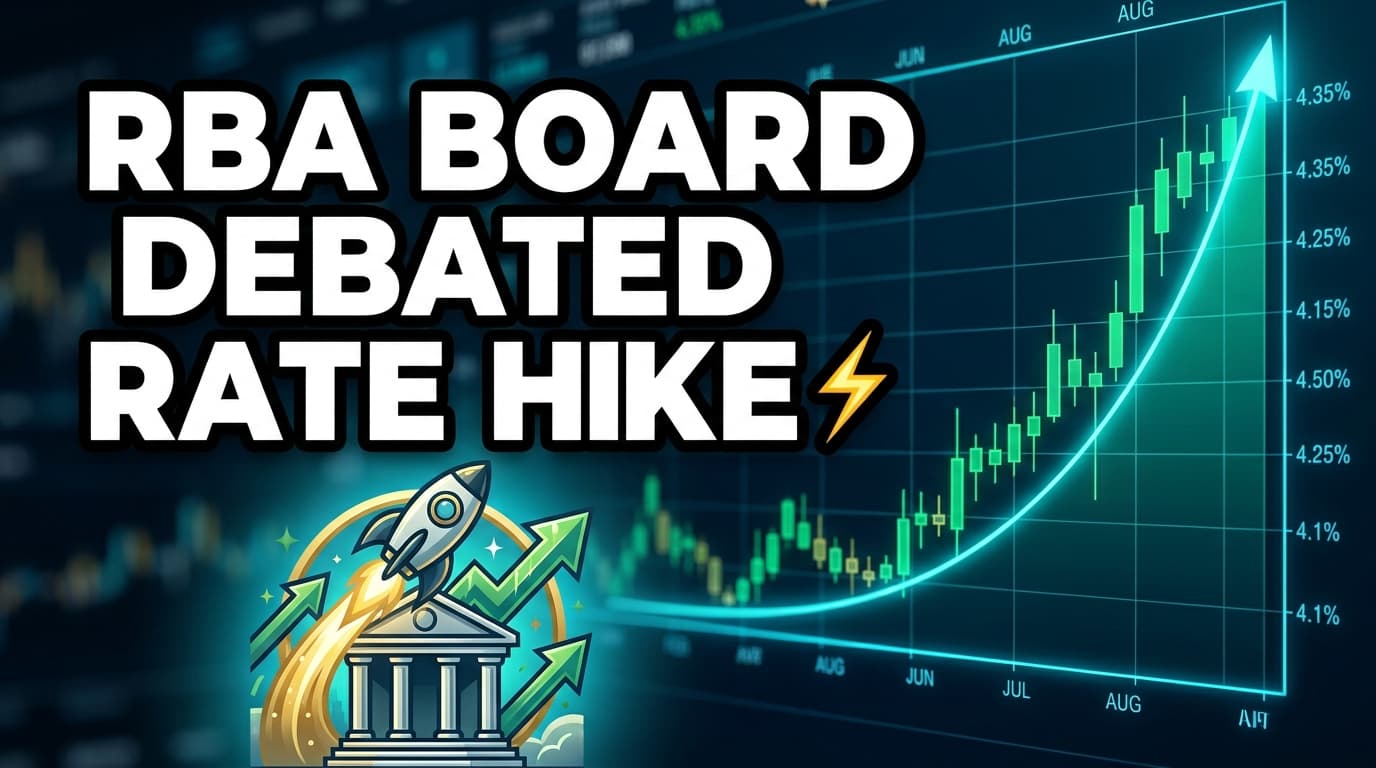 RBA Board Debated Rate Hike in August Meeting