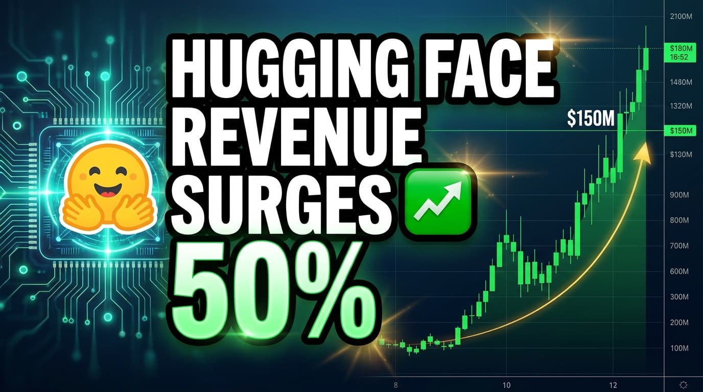 Hugging Face Revenue Surges 50% to $150M in Two Months