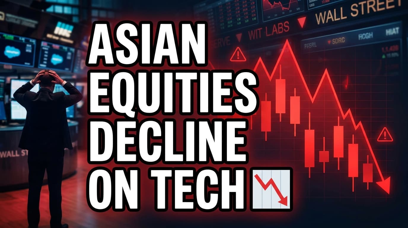 Asian Equities Decline on Tech Concerns, Oil Prices Fall