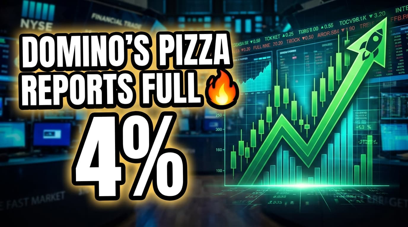 Domino's Pizza Reports Full-Year Loss Due to Writedowns, Underlying Profit Rises 4%