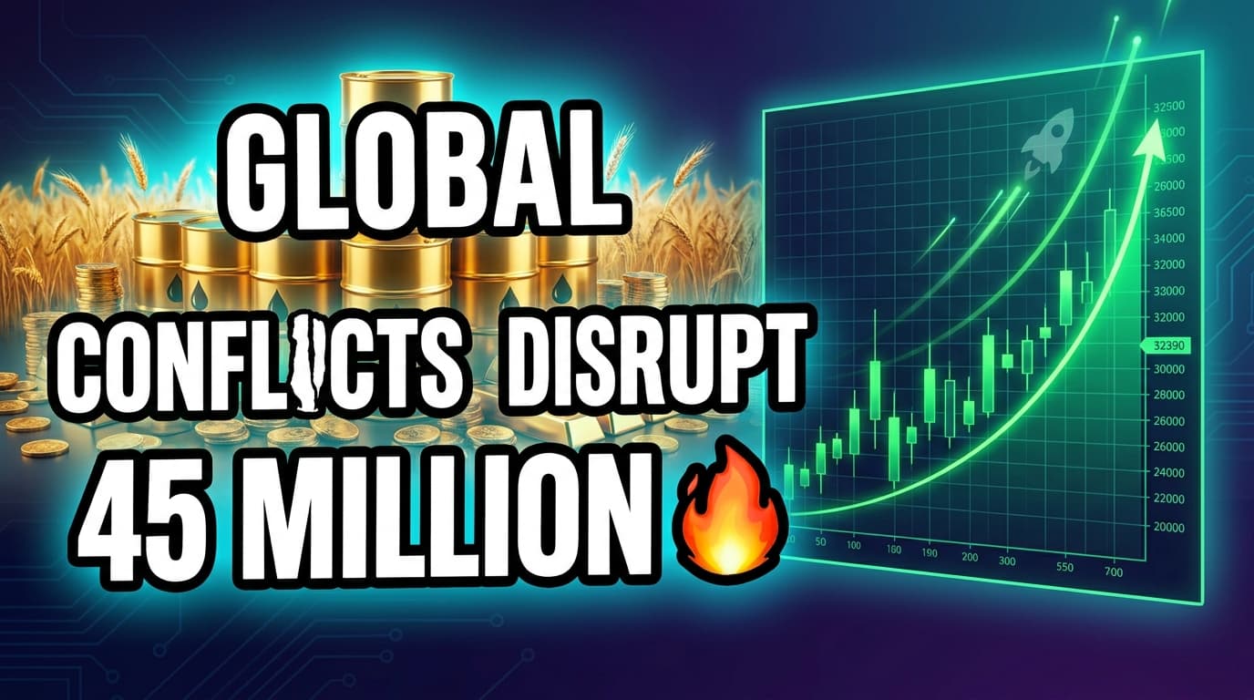 Global Conflicts Disrupt 45 Million Barrels/Day Oil Supply, Fueling Price Concerns