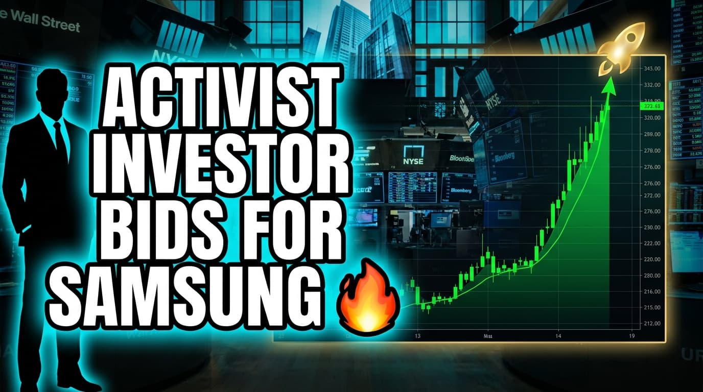 Activist Investor Bids for Samsung Affiliate Stakes in S-1 Corp.