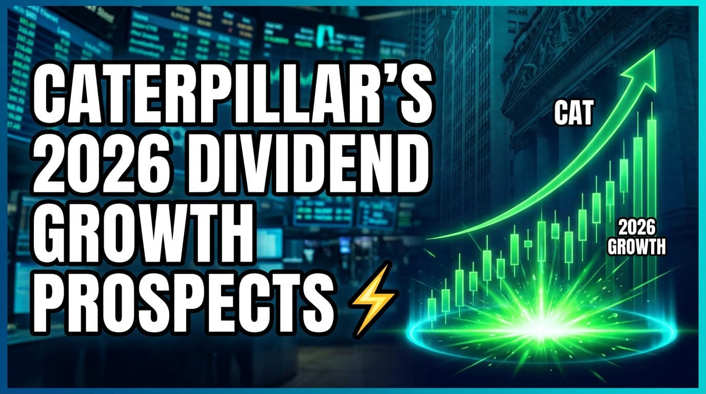 Caterpillar's 2026 Dividend Growth Prospects Strengthen Despite Yield Concerns