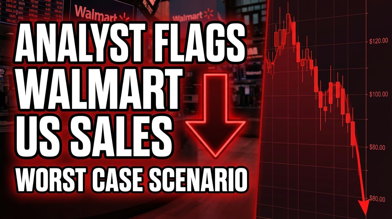 Analyst Flags Walmart US Sales as 'Worst Case Scenario'