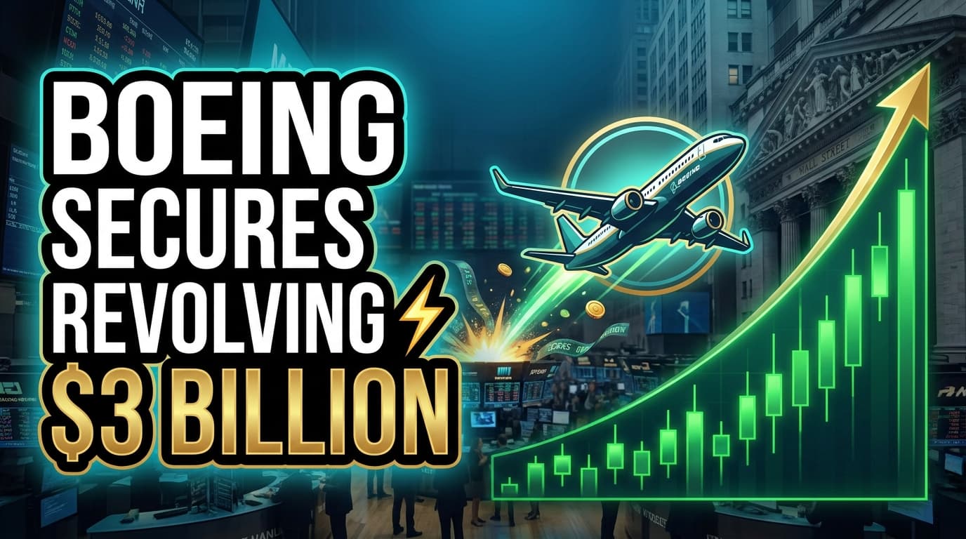 Boeing Secures $3 Billion Revolving Credit Facility