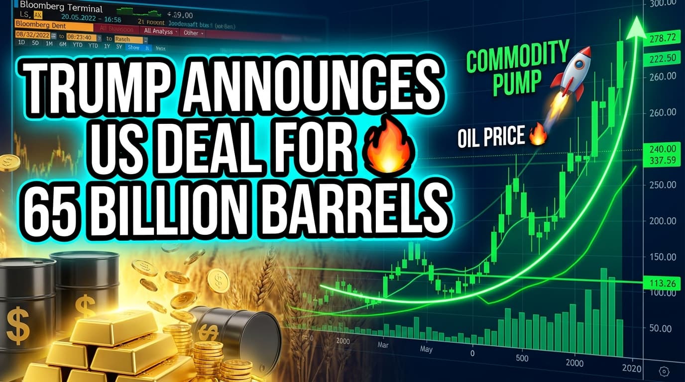 Trump Announces US Deal for 65 Billion Barrels of Venezuelan Oil