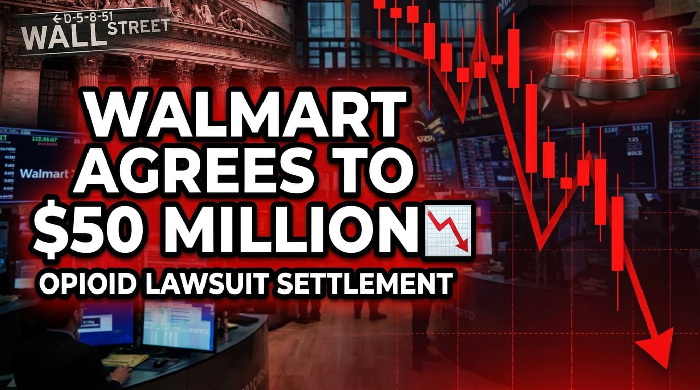 Walmart Agrees to $50 Million Opioid Lawsuit Settlement
