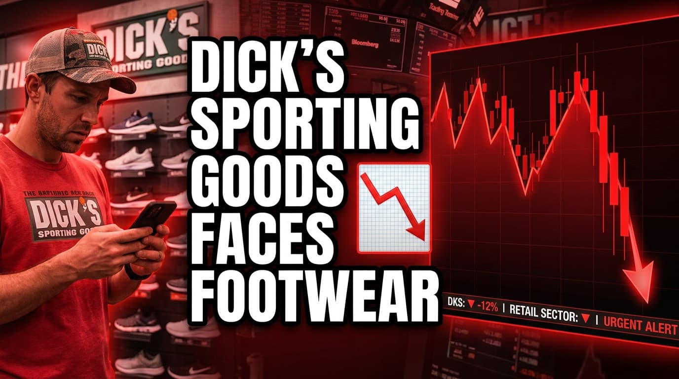 Dick's Sporting Goods Faces Footwear Sales Slump, Weighs on Sector Stocks