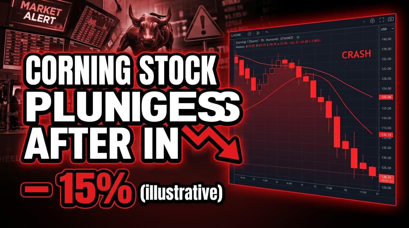 Corning Stock Plunges After In-Line Guidance Overshadows Earnings Beat