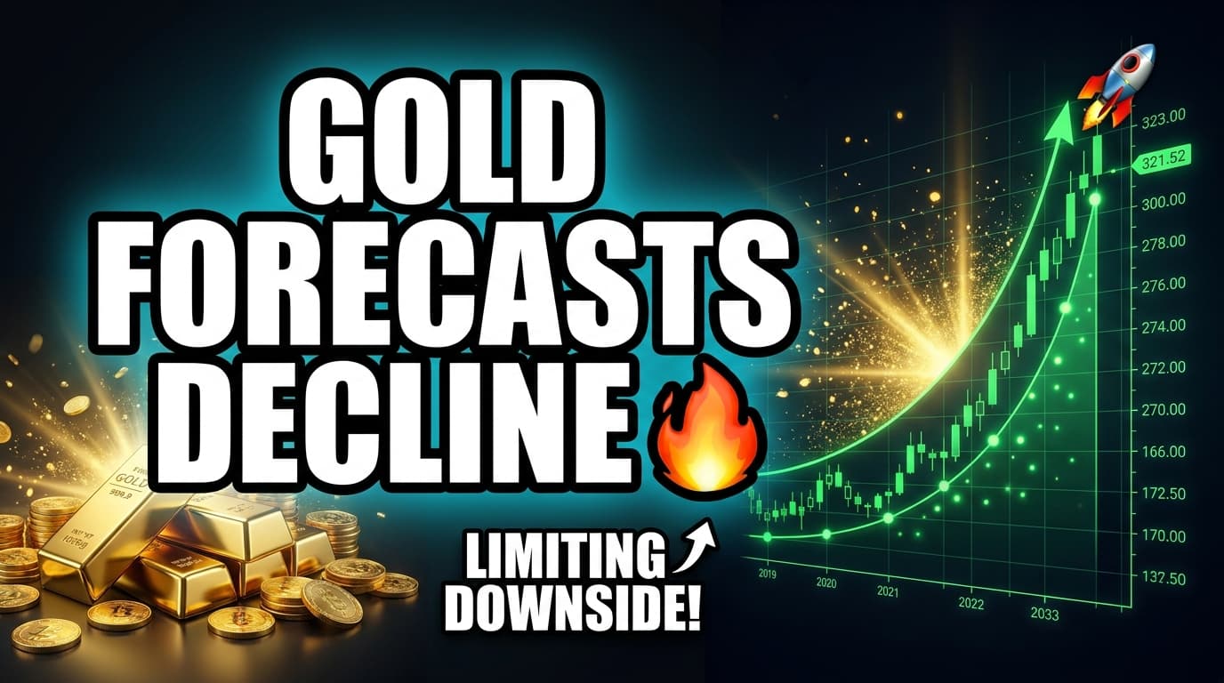 Gold Forecasts Decline, Central Bank Demand Seen Limiting Downside