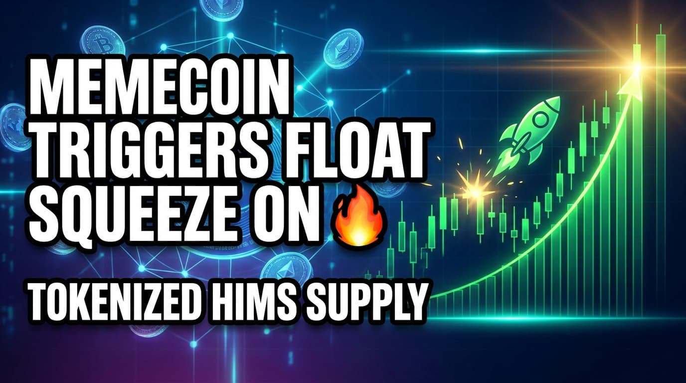 Memecoin Triggers Float Squeeze on Tokenized HIMS Supply