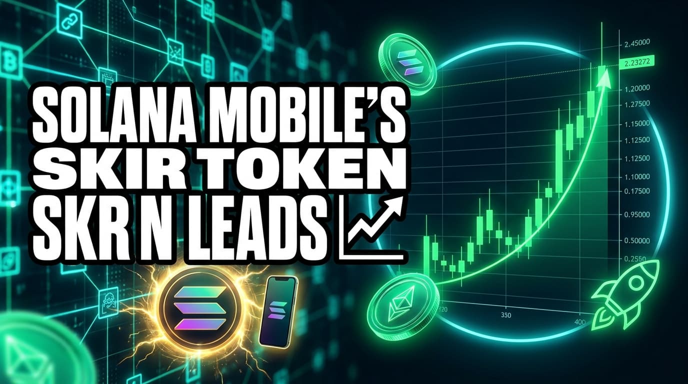 Solana Mobile's SKR Token Leads Gains Among Top Cryptocurrencies
