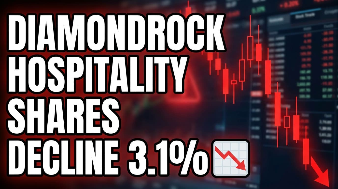 Diamondrock Hospitality Shares Decline 3.1%