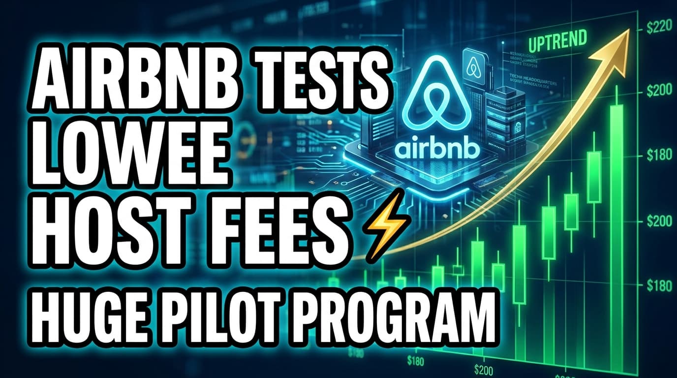 Airbnb Tests Lower Host Fees in US Pilot Program