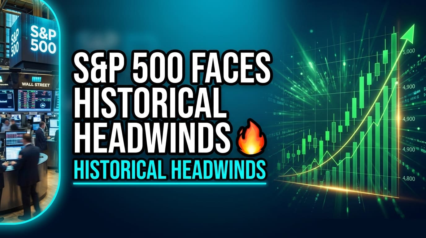 S&P 500 Faces Historical Headwinds Despite Strong Earnings Outlook