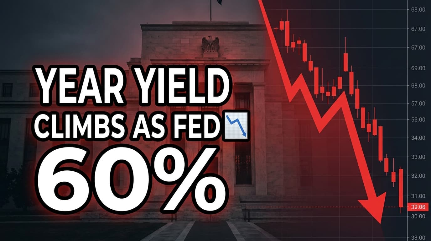 US 2-Year Yield Climbs as Fed Rate Hike Odds Reach 60%