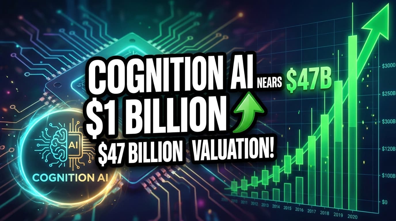 Cognition AI Nears $1 Billion Funding Round at $47 Billion Valuation