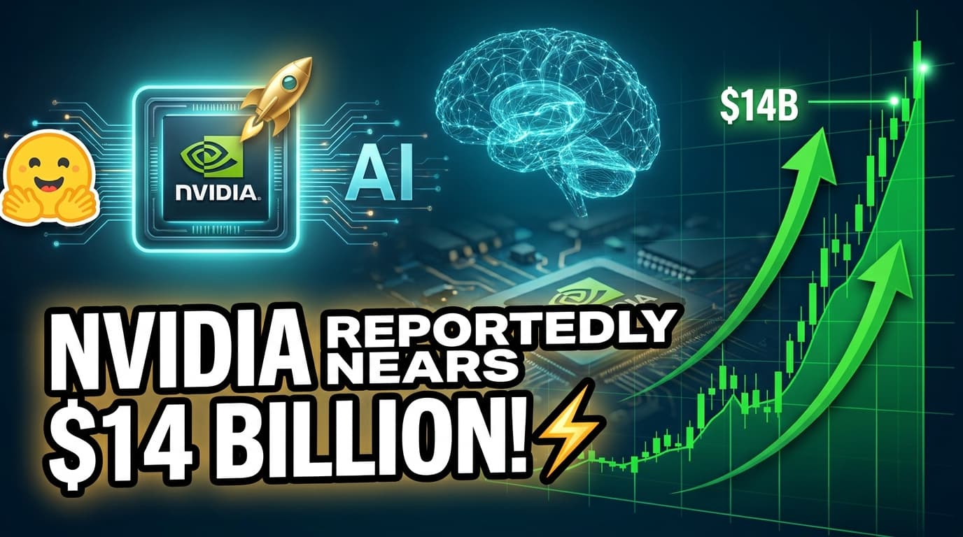 Nvidia Reportedly Nears $14 Billion Acquisition of AI Startup Hugging Face