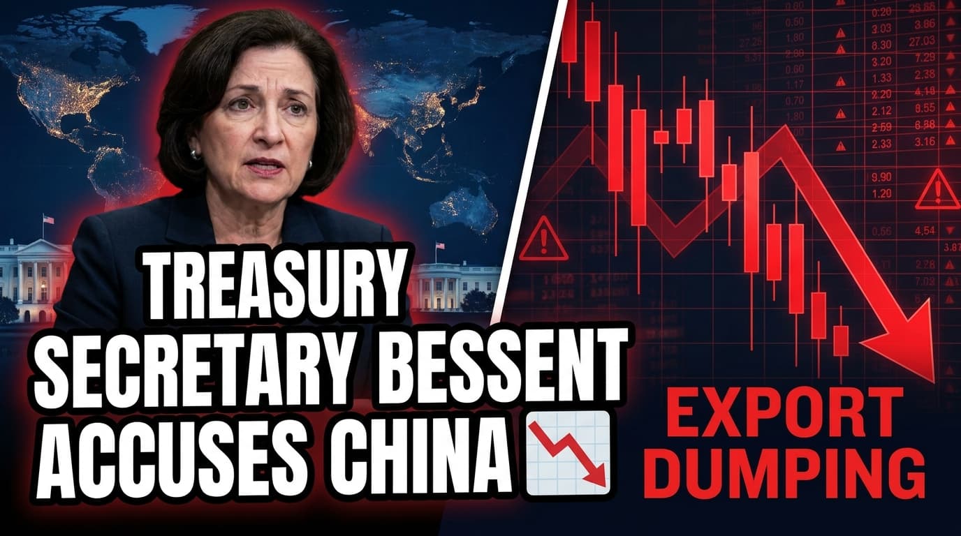Treasury Secretary Bessent Accuses China of Export Dumping at G20