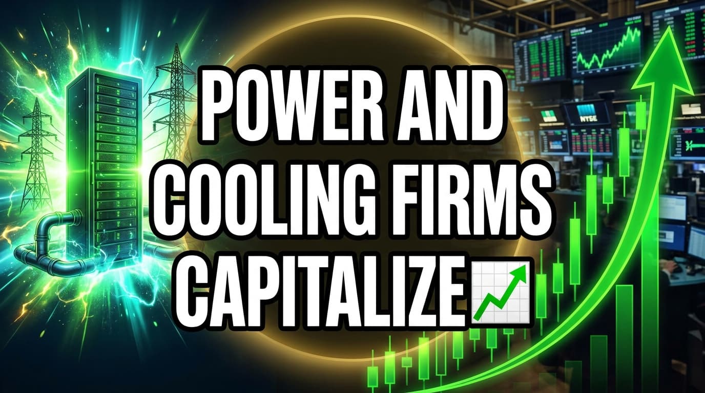 Power and Cooling Firms Capitalize on Data Center Boom Beyond Nvidia
