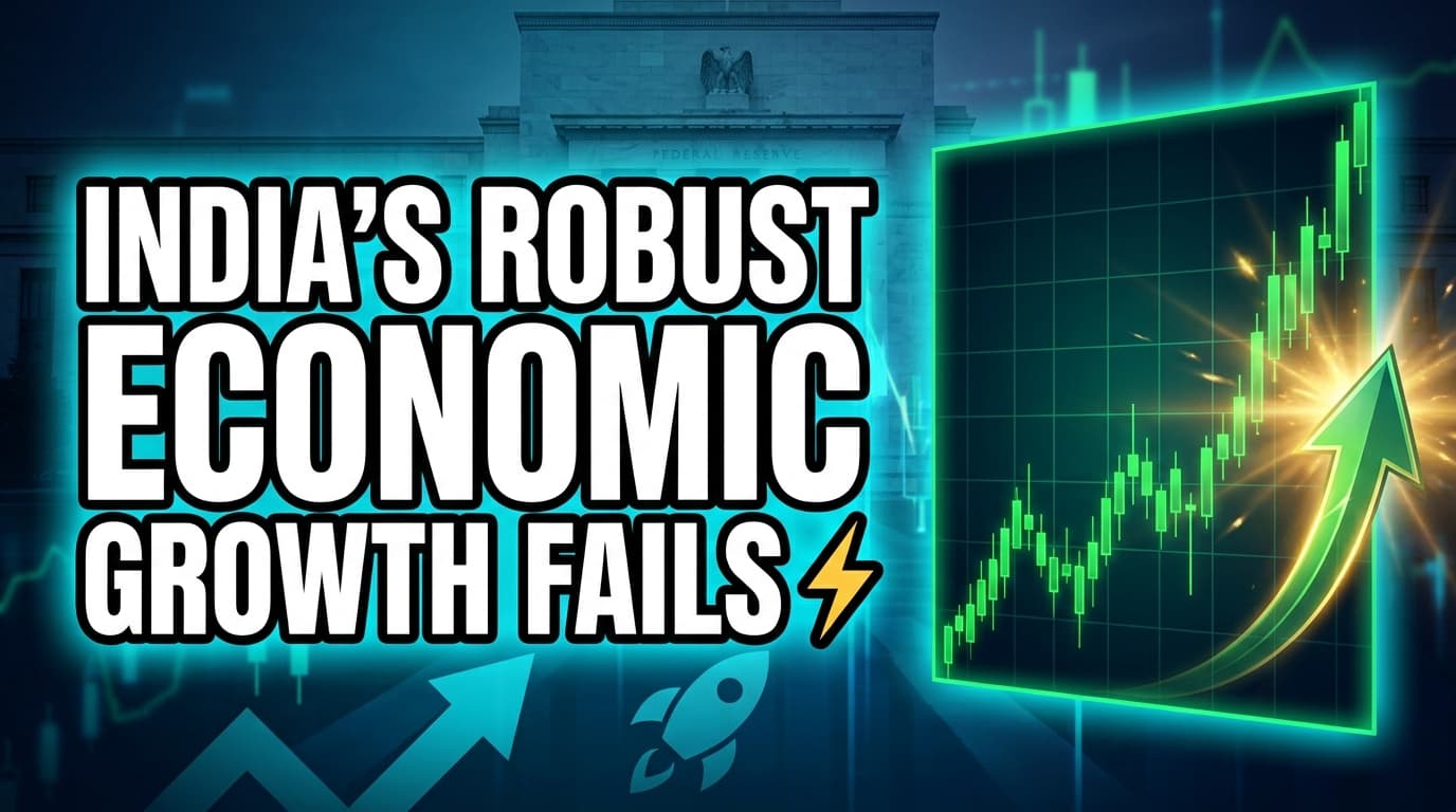 India's Robust Economic Growth Fails to Boost Benchmark Stocks