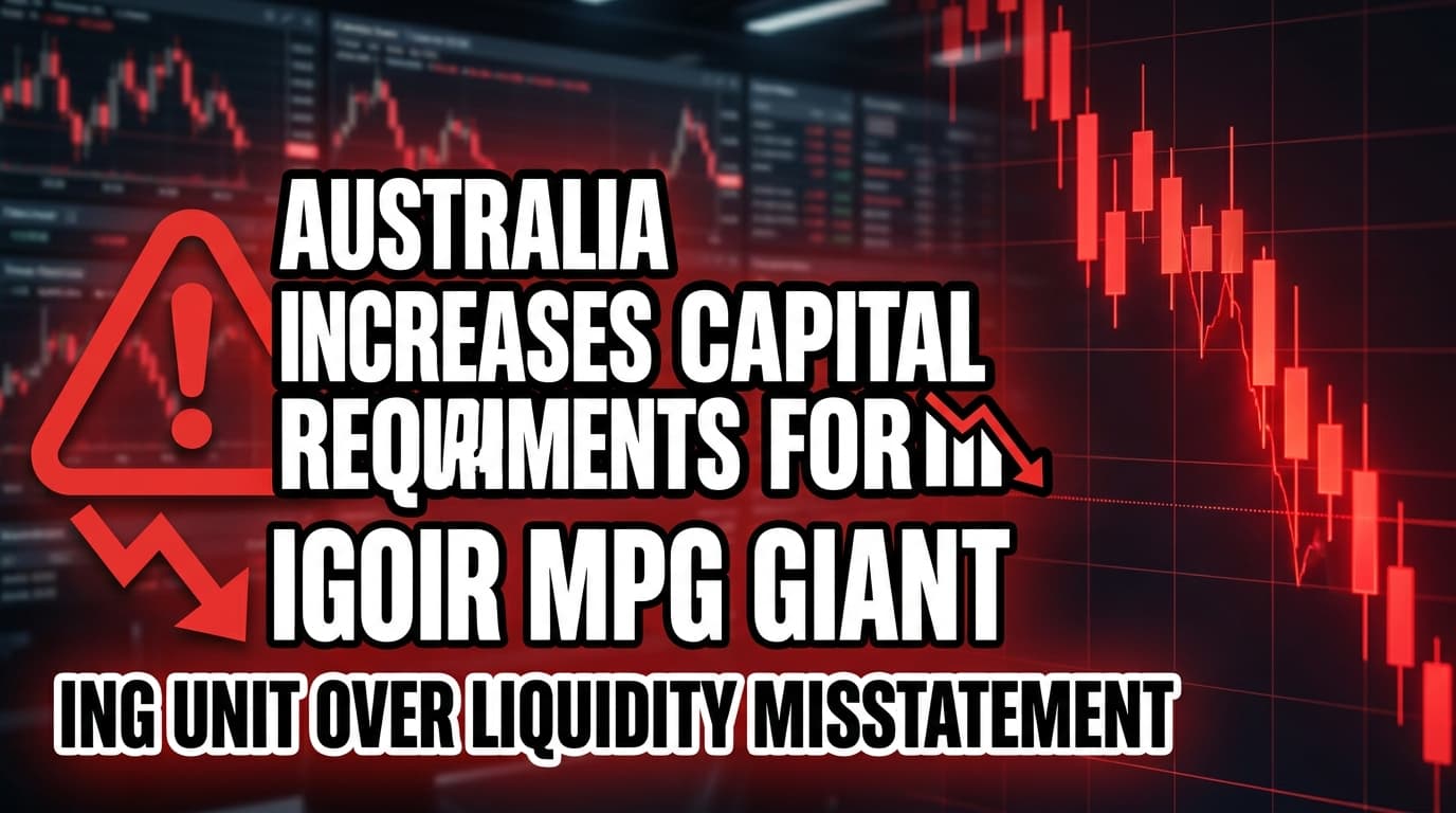 Australia Increases Capital Requirements for ING Unit Over Liquidity Misstatement