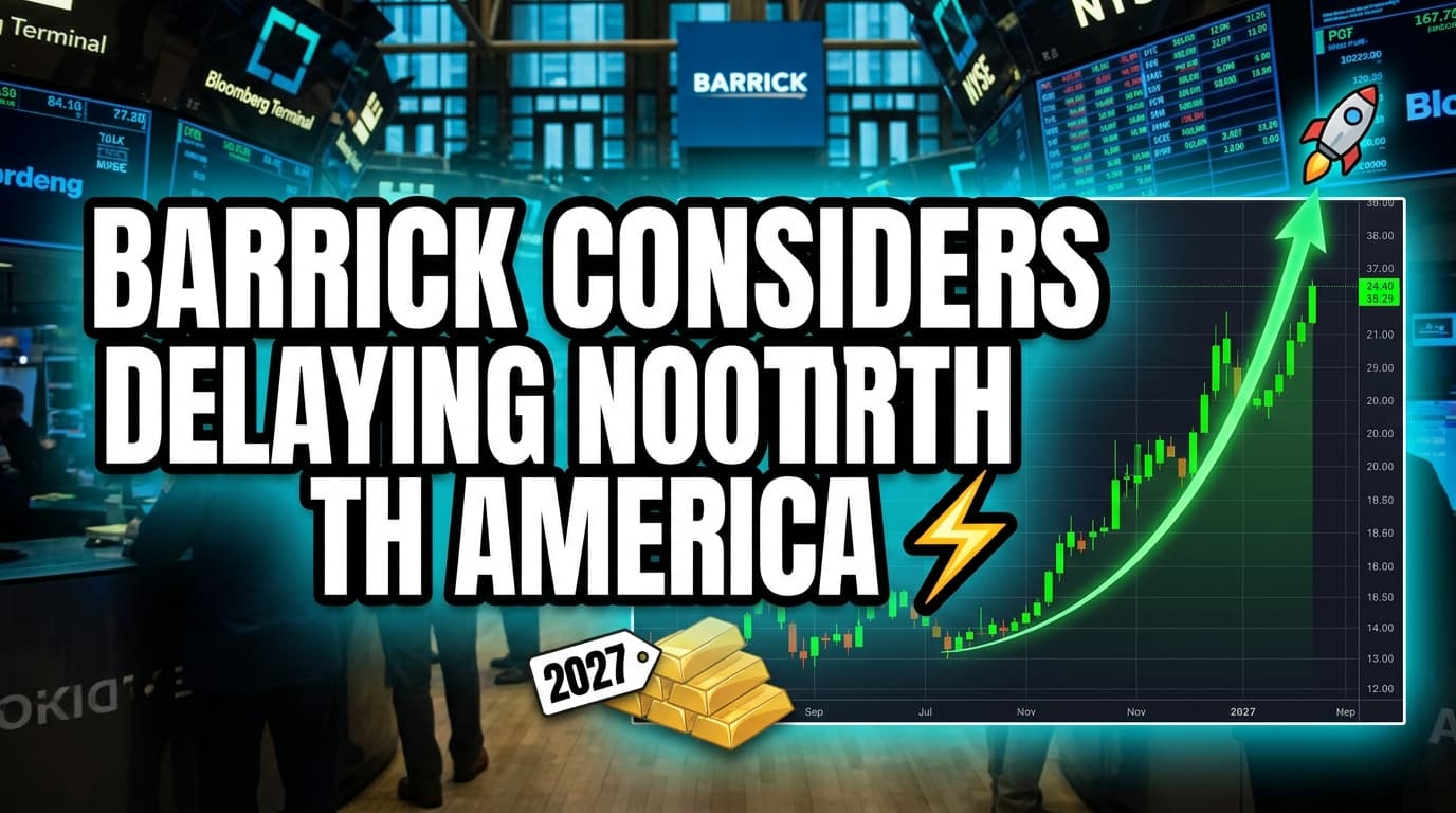 Barrick Considers Delaying North America Gold IPO to 2027