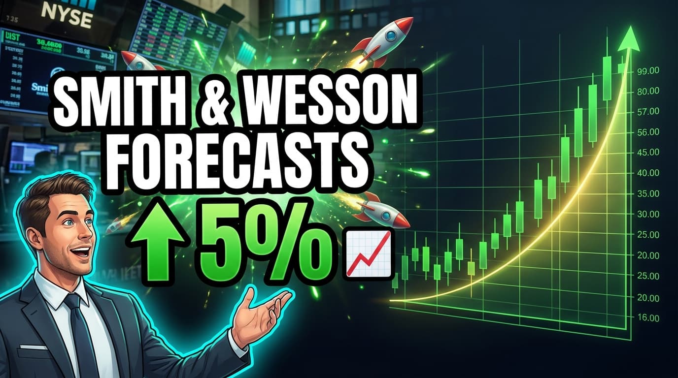 Smith & Wesson Forecasts 5%-7% FY2027 Revenue Growth, Q2 Sales Up 10%