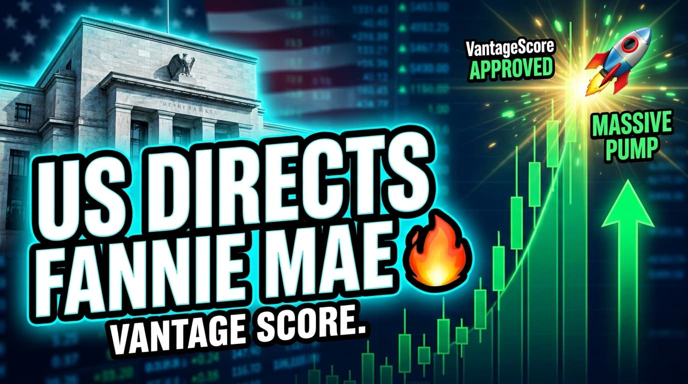 US Directs Fannie Mae, Freddie Mac to Approve VantageScore